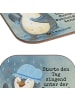 Mr. & Mrs. Panda Bierdeckel Pinguin Duschen Design mit Spruch in Weiß