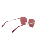 Gant Frauen Sonnenbrille Quadratisch Gold