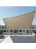 relaxdays Sonnensegel in Beige - (B)300 x (T)400 cm