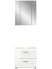ebuy24 Badmöbelset Ice Weiß 60 x 32 cm