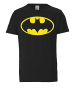 Logoshirt T-Shirt DC Comics - Batman Logo in schwarz