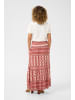 Cream Freizeitrock CRTIAH A-shape in Ethnic Geometric Pale