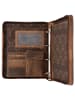 Greenland Nature Montenegro Collegemappe Leder 34 cm braun