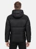 Tazzio Winterjacke "A808" - abnehmbare Kapuze - in Schwarz
