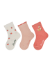 Sterntaler Socken 3er-Pack Äpfel in ecru