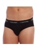CALVIN KLEIN UNDERWEAR 5er-Set: Slip in Black