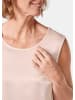 GOLDNER Kurzgröße:  Top aus feinster Seidenmischung in puder