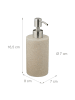 relaxdays Seifenspender in Sand - 180 ml