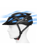 Wozinsky MTB Helm L mit Visier USB Rücklicht
