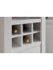 Furn.Design Wohnwand weiß Pinie Landhaus, Schrankwand 4-teilig 298 x 207 cm