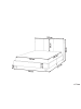 Beliani Doppelbett ALBI in Grau/Schwarz - (W) 135 x (H) 94 x (L) 211 cm