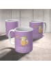 Mr. & Mrs. Panda Tasse Jagdhorn Melodie mit Spruch in Lavendeltraum