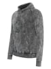 Rusty Neal Verwaschener Kapuzenpullover Regular Fit in Anthrazit