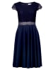 Vera Mont Abendkleid mit Spitze in Night Sky