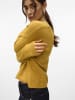 Vero Moda Strickpullover in Harvest Gold