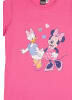 United Labels Disney Minnie Mouse Schlafanzug - Minnie und Daisy Langarm in grau/pink