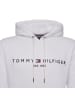 Tommy Hilfiger Kapuzenpullover Tommy Logo in weiss