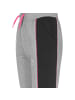 Nike Jogginghose in carbon heather/black/rush pink