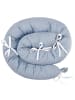 nordic coast company  Bettschlange in Blau - (L) 180 cm