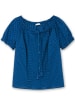 sheego by Joe Browns Kurzarm-Bluse in blaubeere