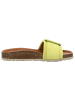 Verbenas Klassische Pantolette in gelb
