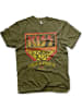 Kiss T-Shirt in Grün