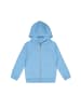 smiler. Kapuzensweatshirtjacke mini-grin. in BLAU