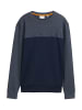 Tom Tailor Sweatshirt in dunkelblau