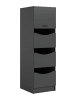 ebuy24 Badschrank Free Anthrazit 60 x 68 cm