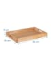 relaxdays Serviertablett in Natur - (B)55 x (H)5 x (T)35 cm