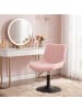 VASAGLE Barhocker Tyra in Rosa - (B)46.5 x (H)(65.5-77.5) x (T)43 cm