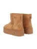 Ital-Design Stiefelette in Camel