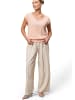 Zero  Plissee-Shirt mit V-Ausschnitt in Rose Cloud