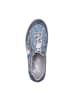 rieker Komfort Slipper in Blau