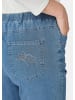 GOLDNER Jeansschlupfhose MARTHA Edel geschmückte Jeansschlupfhose MARTHA in hellblau