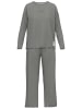 Tom Tailor Pyjama Xanthi in grau-mittel-melange