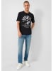 QS T-Shirt  in  99D0_schwarz
