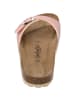 Palado Pantoletten Malta Metallic SQS in Pink