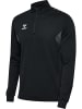 Hummel Halbreißverschluss Sweatshirt Hmlauthentic Herren in BLACK