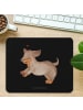 Mr. & Mrs. Panda Mouse Pad Hund Dackel ohne Spruch in Schwarz
