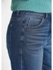 GOLDNER Kurzgröße:  Jeans Baumwoll-Stretch Mom Jeans SARA in blau