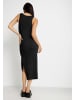 LSCN BY LASCANA Midikleid in schwarz