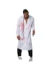 tectake Zweiteiliges Outfit in Arztoptik, schwarz/weiß