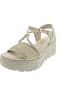 rieker Plateaupumps Beige