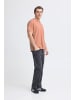 BLEND Kurzarmiges Poloshirt Polokragen Modisch in Orange