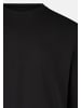 Ragman Langarmshirt Basic in Schwarz