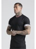 SikSilk T-Shirt in black