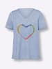 Heine T-Shirt in eisblau