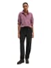 Marc O'Polo Samtbluse fitted in Gentle Mauve