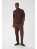 Matinique Casual Hose MALinen Gerade Passform in Chocolate Brown